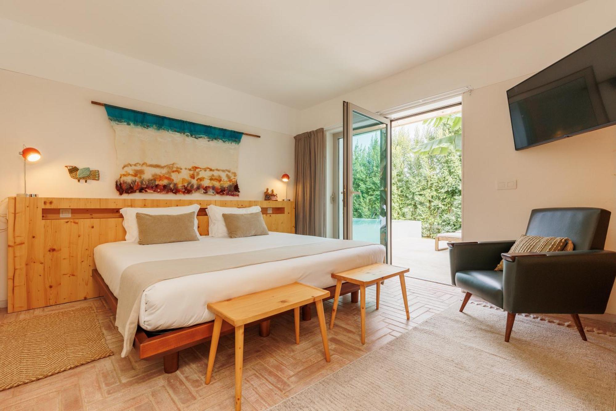 Laranjal Farm House Moncarapacho Chambre photo