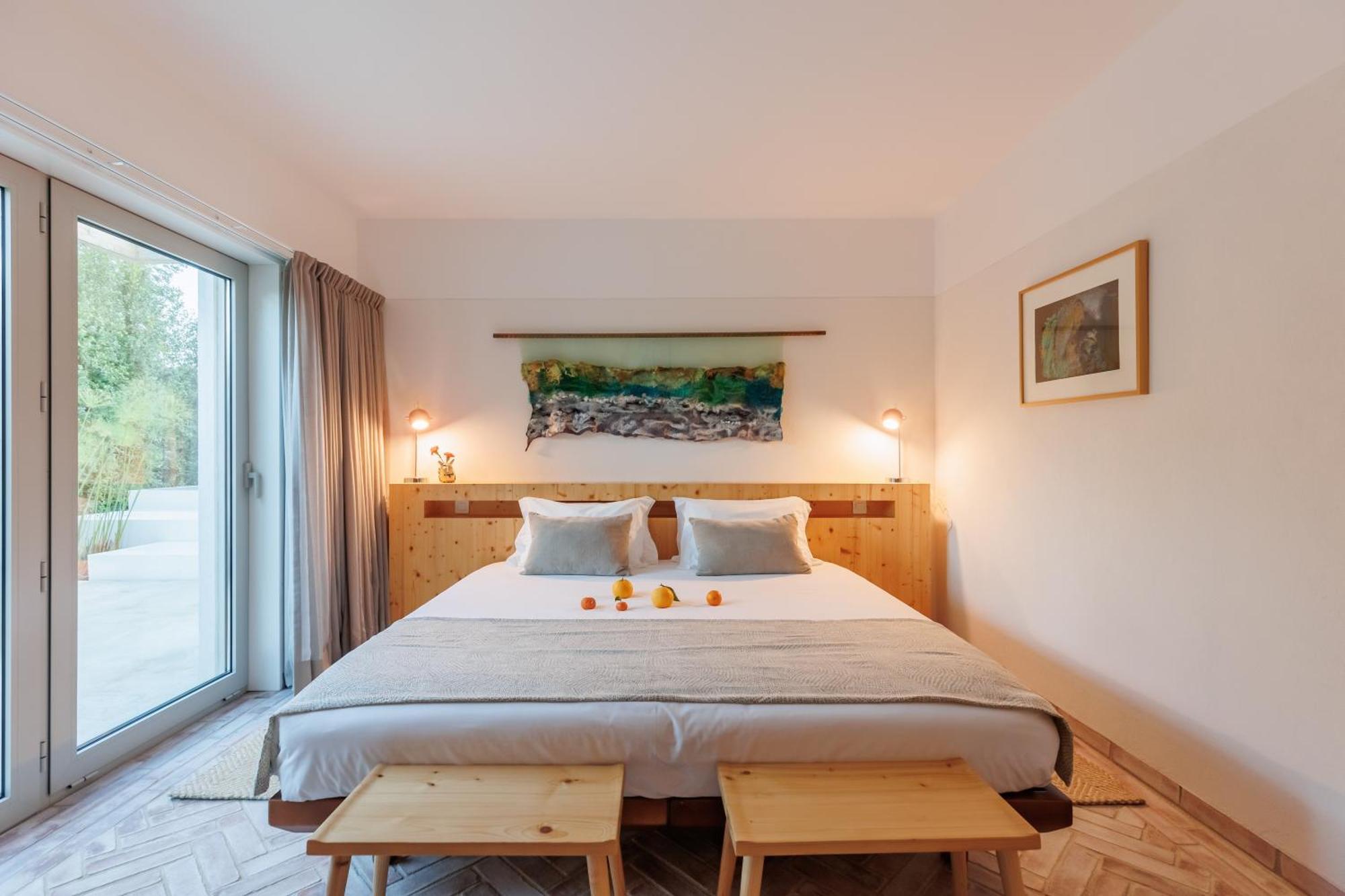 Laranjal Farm House Moncarapacho Chambre photo